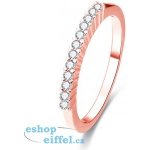 Beneto Růžově pozlacený stříbrný s krystaly AGG188 – Sleviste.cz