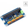 Elektronická stavebnice Waveshare Servo Driver HAT pro BBC micro:bit V1 a V2 16kanálový 12bit I2C