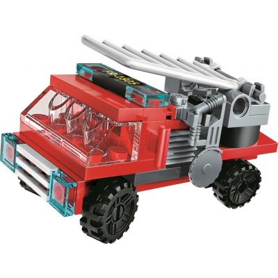 Qman Water Cannon Fire Truck 1805-5 Hasičský vůz s žebříkem – Zboží Mobilmania