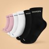 BeastPink ponožky Midhigh Socks 3Pack White Black Pink
