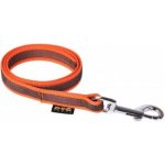 DogTrace vodítko pogumovaný popruh stříbrná spona – Sleviste.cz