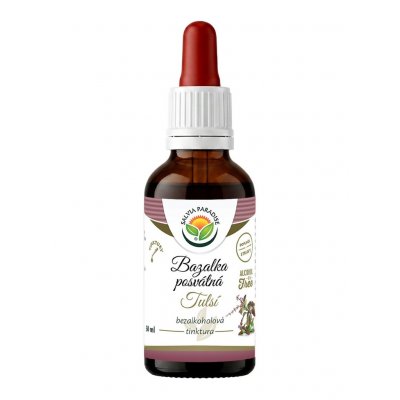Salvia Paradise Tulsí bazalka posvátná AF tinktura 50 ml – Hledejceny.cz