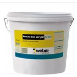 WEBER.Ton akrylát - fasádní nátěr 25kg – Sleviste.cz