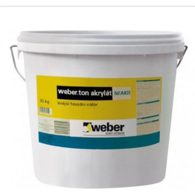 Fasádní akrylátový nátěr Weber.ton akrylát 25 kg