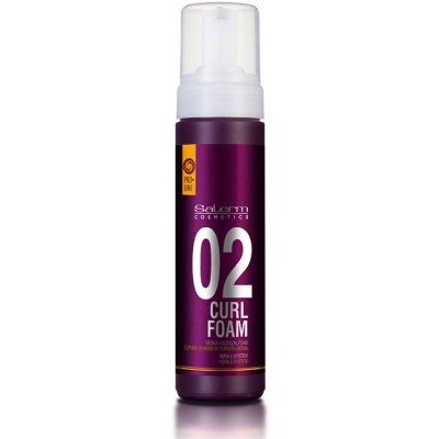 Salerm Pro.Line 02 Curl Foam pěna pro vlny 200 ml – Zbozi.Blesk.cz