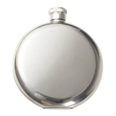 Kovová placatka kulatá baňka sublimace termotransfer 150 ml – Zboží Dáma