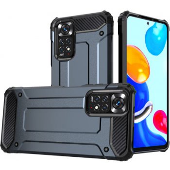 Pouzdro MG Hybrid Armor plas tové Xiaomi Redmi Note 11S / Note 11, modré