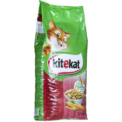 Kitekat Adult granule hovězí se zeleninou 12 kg – Zboží Mobilmania