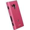 Pouzdro a kryt na mobilní telefon Sony Pouzdro Krusell Colorcover Sony Xperia Acro fialové