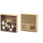 KONFETY Hvězdy dřevěné 2x2cm 50ks – Zboží Mobilmania