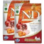 N&D Pumpkin Dog Adult Mini Grain Free Chicken & Pomegranate 2 x 7 kg – Hledejceny.cz