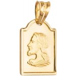 Argento Zlatý přívěsek Ježíš 8A088 – Zbozi.Blesk.cz