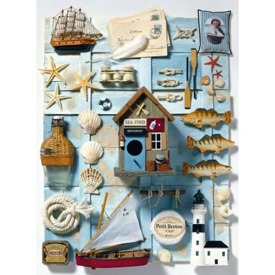RAVENSBURGER Námořnický styl 500 dílků – Zboží Mobilmania