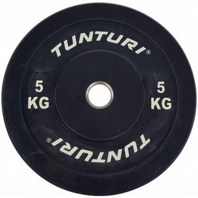 TUNTURI Gumový kotouč BUMPER 5 kg černý 50 mm – Zboží Mobilmania