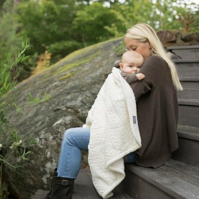 VINTER & BLOOM Deka Cuddly Almond Beige 2021 100x80 – Zboží Mobilmania
