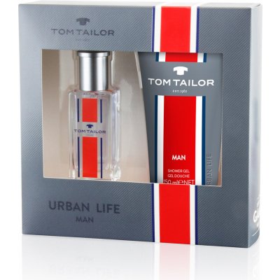 Tom Tailor Urban Life Man EDT 30 ml + Sprchový gel 150 ml dárková sada – Sleviste.cz