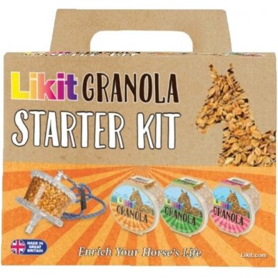 Likit Sada s držákem a náplněmi Granola 3x550 g – Hledejceny.cz