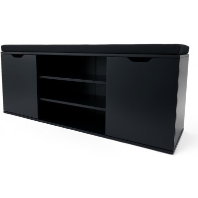 Boximo černý Porta 103 x 30 x 46 cm černý – Zboží Dáma