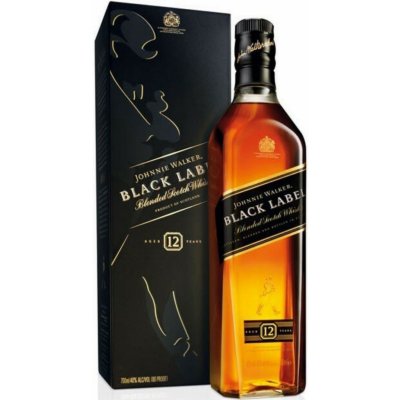 Johnnie Walker Black 12y 40% 0,7 l (karton) – Zbozi.Blesk.cz