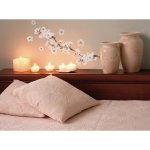 Crearreda Samolepicí dekorace WA S Photographic Blossom 59389 Kvetoucí větev 2 archy 15x31 cm – Zboží Dáma