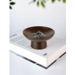 DESS Craft Studio Serene – dekorační miska na noze – Elegantní doplněk do vašeho interiéru Barva: 6 - Hnědá – Hledejceny.cz