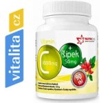 Nutricius Vitamín C 1000 mg + šípek 50 mg 90 tablet – Hledejceny.cz
