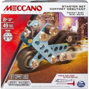 Meccano Set pro začátečníky Motorka