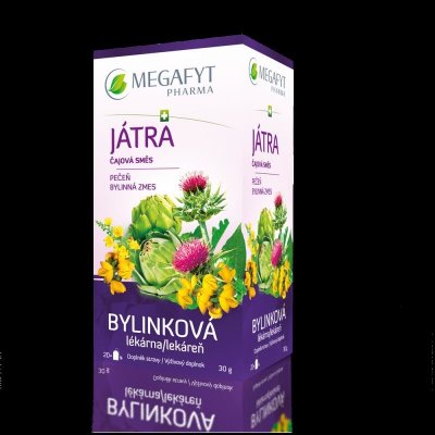 Megafyt Bylinková lékárna Játra čajová směs 20 x 1.5 g – Zboží Mobilmania