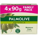 Palmolive Naturals Moisture Care toaletní mýdlo Olive 4 x 90 g – Zboží Dáma