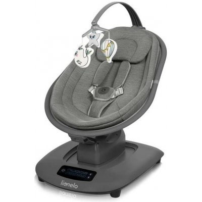 Lionelo dětské houpátko s melodií BLOSSOM Grey Concrete – Hledejceny.cz