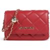 Kabelka Valentino bags Ocarina prošívaná crossbody kabelka červená