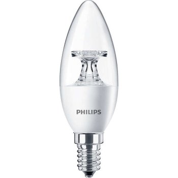 Philips CorePro LEDcandle ND 5.5-40W E14 840 B35 CL denní bílá