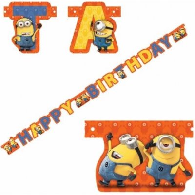 Alvarak girlanda Happy Birthday Mimoni – Hledejceny.cz