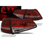 VW Golf 7 2013- zadní lampy red white LED GTI Look – Hledejceny.cz