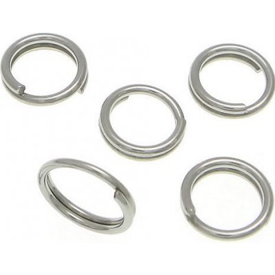 Spojovací kroužek dvojitý 5 x 1,2 mm chirurgická ocel - Obsah balení 50 ks SO 005 – Zboží Dáma