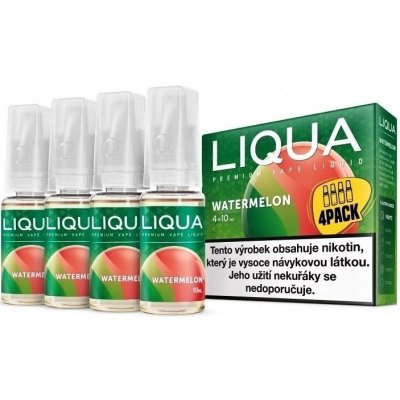 Ritchy Liqua 4Pack Watermelon 4 x 10 ml 12 mg – Sleviste.cz