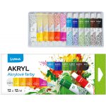 Luma Barvy akrylové sada 12 barev 12 ml – Zboží Dáma Luma Barvy akrylové sada 12 barev 12 ml – Zboží Dáma