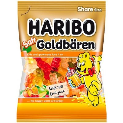 Haribo Saft Goldbären želé medvídci 175 g – Zboží Mobilmania
