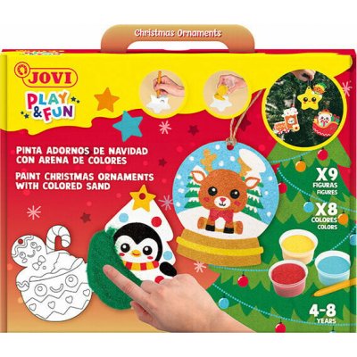 Jovi Play & Fun Christmas Ornaments Malování pískem – Hledejceny.cz