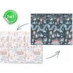 Nukido skládací pěnová podložka NK 341 200 x 150 x 1 cm – Zboží Dáma