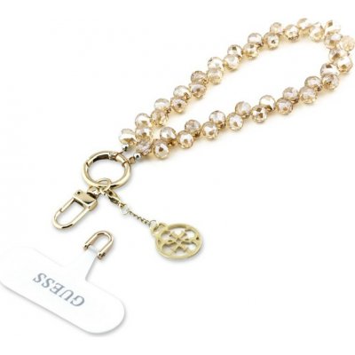 Guess univerzální popruh na ruku Crystals 4G Charm - zlatá – Sleviste.cz