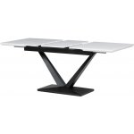 Vikio AJS148B Stůl jídelní 140-180 x 85 bílá deska – Sleviste.cz