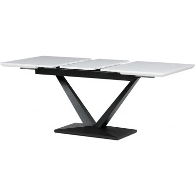 Vikio AJS148B Stůl jídelní 140-180 x 85 bílá deska – Sleviste.cz