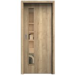 Sapeli Elegant Komfort M60 posuvné dub halifax 100 x 210 cm Planibel bronz – Hledejceny.cz