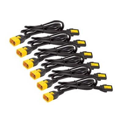 APC APC Power Cord Kit, ( 6ea) ,Locking, 10A, 100-230V, C13 to C14 0,6m, modrý – Zboží Mobilmania