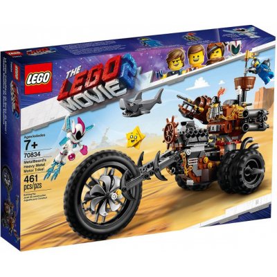 LEGO® Movie 70834 Ocelákova motorová tříkolka Heavy Metal! – Zboží Mobilmania