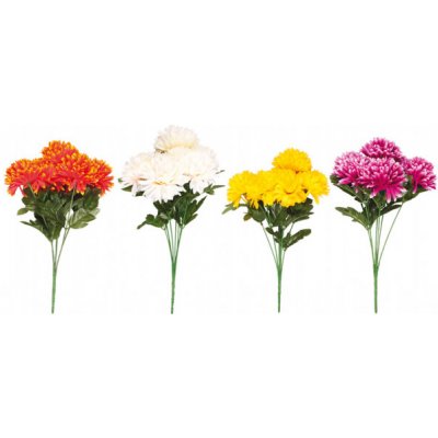 Nohel Garden Květina CHRYZANTÉMA PODZIM X7 7květů 35cm – Hledejceny.cz