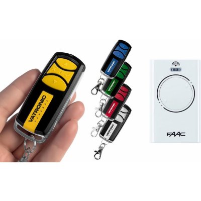 General FAAC XT2 868 MHz SLH LR - Luxusní kovový 4 kanálový dálkový ovladač VATRONIC – Sleviste.cz