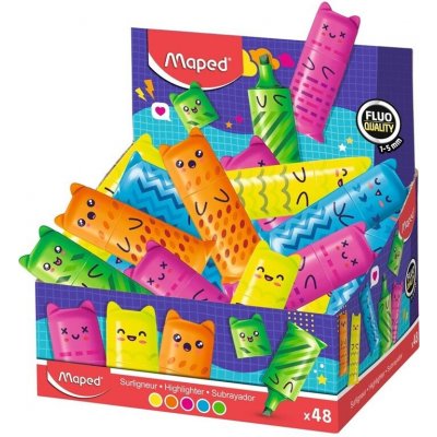 Maped Mini Fluo 48 ks ve stojánku – Hledejceny.cz