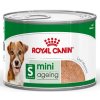 Konzerva pro psy Royal Canin Mini Adult Ageing Mousse 195 g